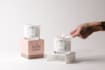 design candle label and packaging