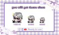 create custom cute chibi twitch and discord emotes