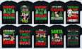 do ugly christmas t shirt and sweatshirt design