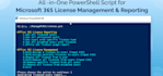 automate microsoft 365 tasks and reporting using powershell scripts