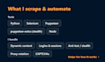 expertly do web scraping, data mining, API automation with selenium puppeteer