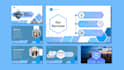 create modern, minimal business, educational powerpoint presentation