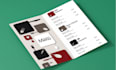 design modren creative resturant menu card,food flyer design