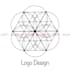 create simple sacred geometry mystical spiritual logo design