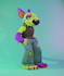 make a stylized 3d model based on your ideas