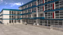 do 3d modeling interior exterior design for school