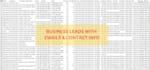 scrap google maps for business emails and lead generation