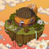 create isometric game environment illustration