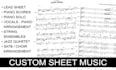 transcribe any song into sheet music
