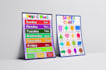 design children educational posters, charts, flash cards