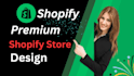 design shopify store for dropshipping business