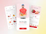 do modern mobile app ui ux design, wireframe, app screenshots with figma
