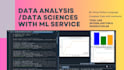 do machine learning, data analysis and python projects