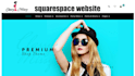 build squarespace,custom redesign squarespace website