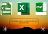 combine or merge multiple CSV and excel files into one spreadsheet
