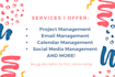 be your professional virtual assistant