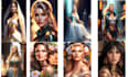 ai image of beautiful woman