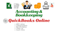 do monthly, quarterly, yearly accounting and bookkeeping using quickbooks online