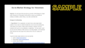 provide go to market strategy for your saas