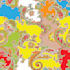 seamless patterns design vector camouflage floral kids textile printing twill100