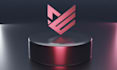 render your logo 3d style in a special studio background