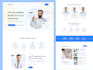 do figma website ui ux design, landing page design and web ui design