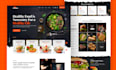 do responsive website landing page UI UX design in figma