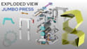 design paper mill and industrial machinery in solidworks