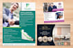 design one page flyer, half page ad, quarter page ad, magazine ad design