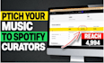 music promotion submit your song to organic music playlists viral spotify pitch