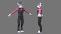 create custom 3d VR chat avatar furry avatar vtuber model anime vrc model unity