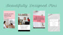 be your pinterest virtual assistant and create engaging pins and SEO boards