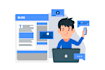 develop portfolio  business ,blog  website using react js  html CSS