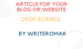 devise a unique article