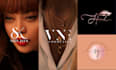 do luxury cosmetics makeup beauty salon spa logo design
