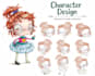 create expressive characters designs for childrens books