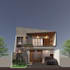 design facade of house in any style