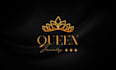 create elegant, black and gold, luxury logo