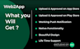 convert your website into mobile app for android and ios app