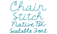 chain stitch embroidery digitizing