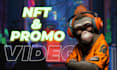 generate stylish app and web promo video for your nft or websites