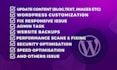 be your wordpress manager or virtual assistant for website maintenance