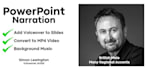 narrate your powerpoint slides, convert to video, voice over