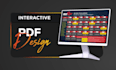 design a custom PDF fillable form with interactive fields