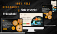 create restaurant and food delivery website