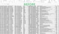 do excel data splitting and organization expert