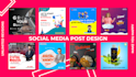 design creative social media post