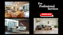 design professional zoom virtual background with your logo