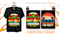 create custom christmas halloween holiday t shirt design