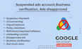 reactivate your google ads suspended accounts